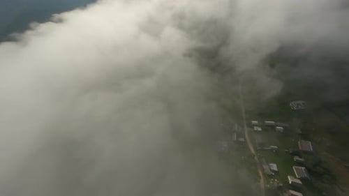 Fog Over Village