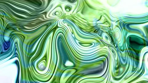 Nouvelle animation liquide lisse et brillante en arrière-plan