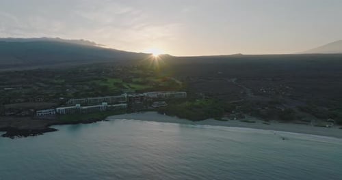Aufgehende Sonne auf Hawaii