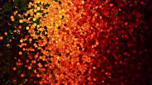 Glitzer Vibrant Spheres abstrakter Hintergrund