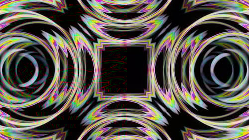 Abstract Multicolored Background VJ Loop Looped Animation