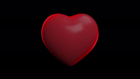 Love Heart Pulse Animation for Romantic Videos, Backgrounds Motion ...