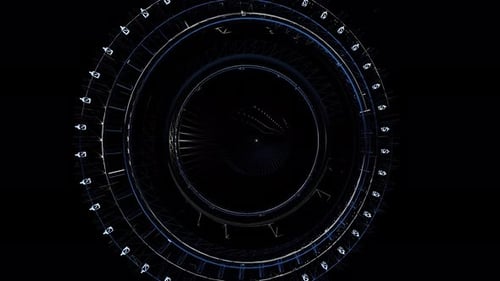 Futuristisches Technologiekonzept