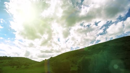 UHD Mountain Meadow Timelapse at the Summer