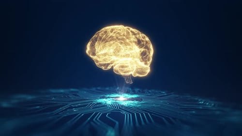 Technologie Künstliche Intelligenz Konzept.