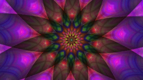 Hypnotische Wirbel-Animation im Hintergrund