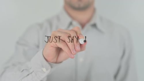 Sag einfach „Nein“ und schreibe mit der Hand auf den Bildschirm