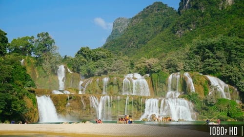 Ban Gioc Waterfall in Cao Bang, Vietnam