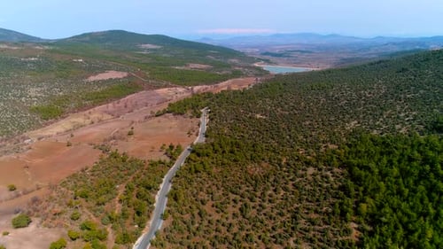 Vue Aérienne De La Route