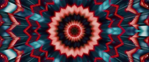 Hypnotische abstrakte Animation