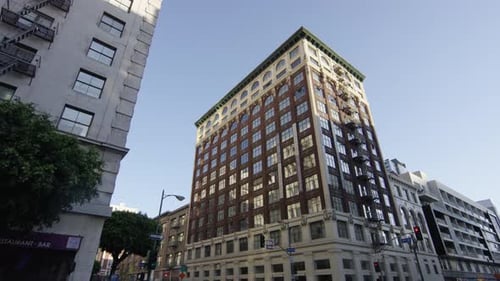 Building in the city