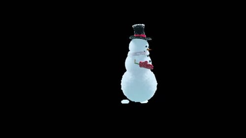 Snowman Dancing HD