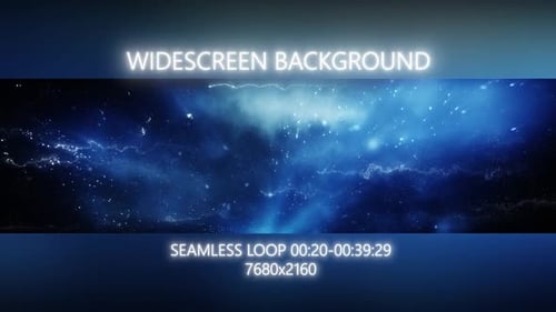 Abstract Widescreen Energy Particle Loop Background