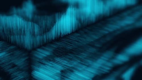 Blue Audio Spectrum Background Loop