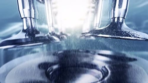 3D Animation of Internal Combustion Engine Cycle