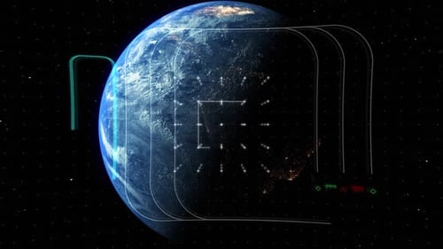 Digitaler Hud-Hintergrund Nft