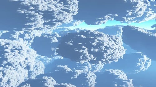 Blick auf die Erde über der Wolke 07 HD