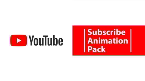 Youtube Subscribe Animation Pack