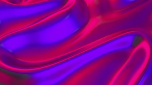 Abstract Neon Waves