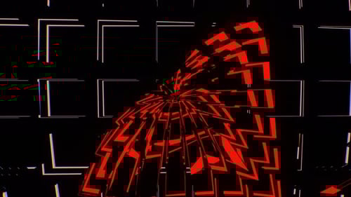 VJ Loop Neon Concert Beams 01