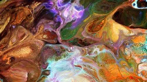 Tinta colorida abstracta Sprede Explode 04