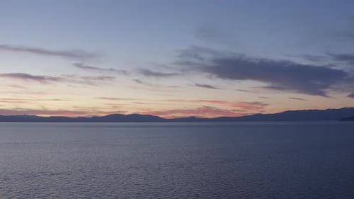 4K Sonnenuntergang am See