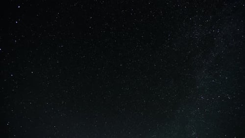 Night Sky with Milky Way and Stars