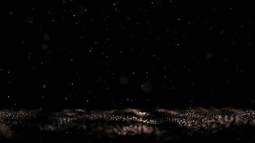 Christmas Particles Field