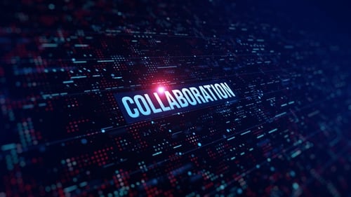 Collaboration Digital Background