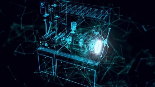 Equipment For Repairing Shoes Hologram Close Up Hd