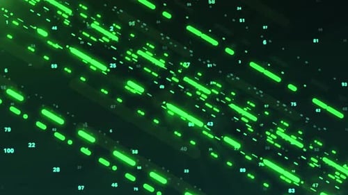 Fundo de dados de linhas de tecnologia abstrata