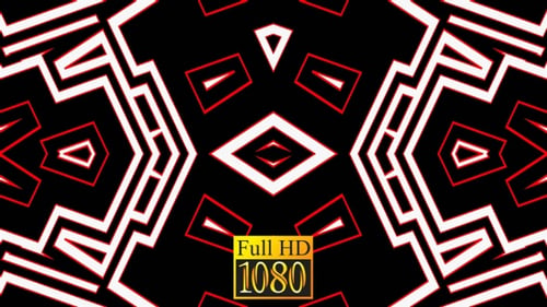 Vj Loop Kaleidoscope Abstraction Of July 60 fps HD