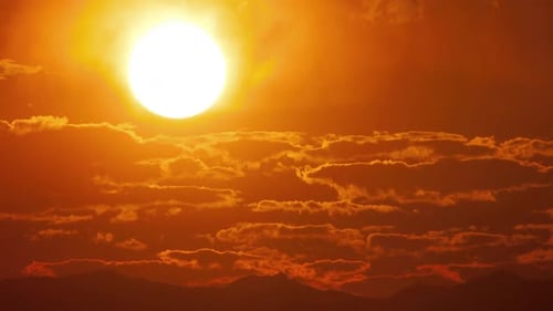 Sunset Time Lapse Clouds