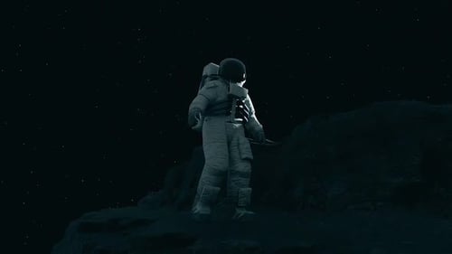 Astronaut Walking