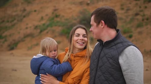 Family Togetherness on the Beach