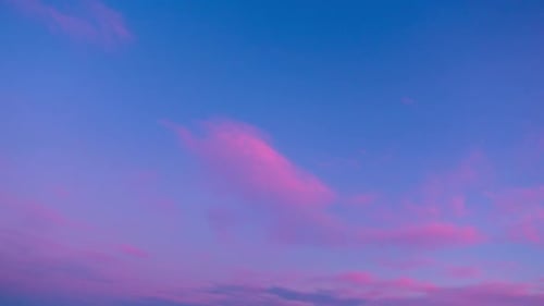 Wolkischer Sonnenuntergang