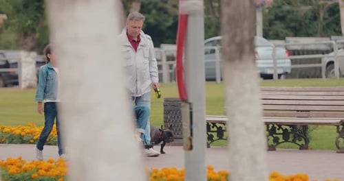 Family with a Disabled Teenager is in the City