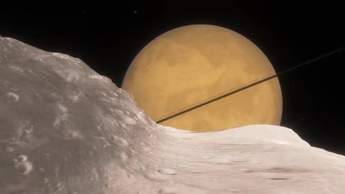 Weltraum-Hintergrund - Gasriese