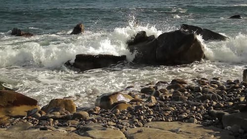 Strand, Meer, Wellen
