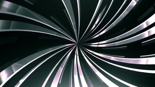 Modern Abstract Radial Lines Energy Tunnel Loop