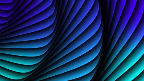 Abstract Fluid Wavy Lines Gradient Background Animation