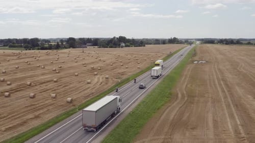 Trucks On The Road