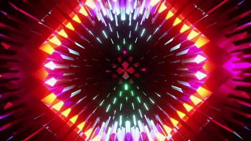 Rotated Equalizer For Party Vj Loop Background 4K