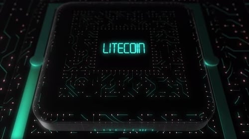 Digital Circuit Board Litecoin
