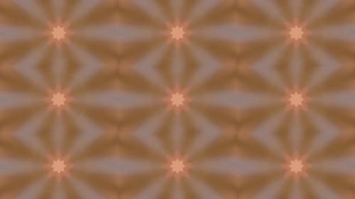 Glowing Geometric Abstract Pattern Loop Animation