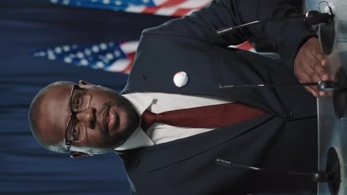 Politician Appealing To Electorate