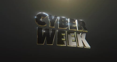 Cyber Week Title - 4K