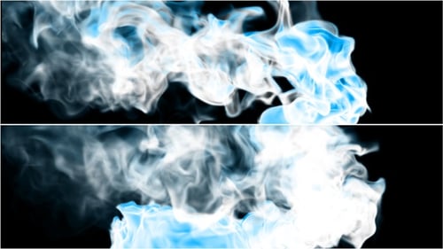 Abstract Smoke Trail
