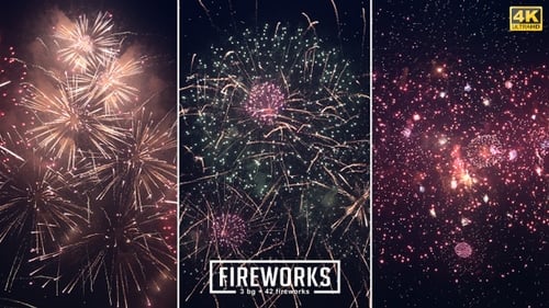 Vibrant Fireworks Display Pack for Celebrations and Events