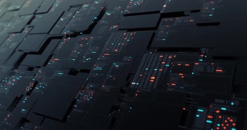 HUD-Daten-Benutzeroberfläche. Abstrakter Hintergrund des Programmierquellcodes.